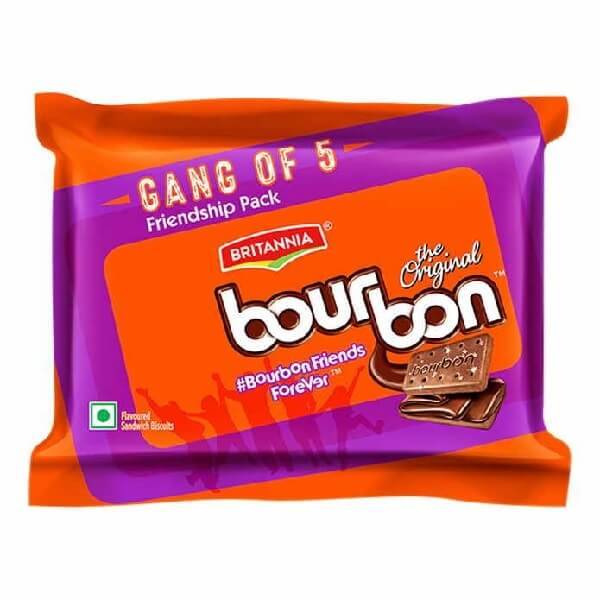 Buy Britannia Bourbon Sandwich Biscuits Online At Best Price